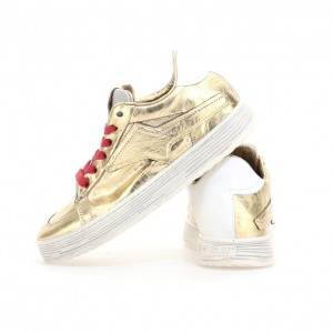 A.S.98 Adria Sneakers Dames Goud | BE-WKVQCB108