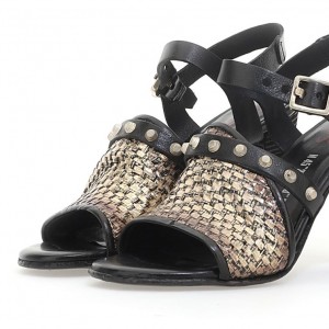 A.S.98 Becci Sandalen Dames Zwart | BE-XCKNIR632