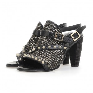 A.S.98 Beckah Sandalen Dames Zwart | BE-UNLERX790