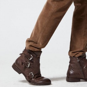 A.S.98 Clash 401202 Ankle boots Heren Chocola | BE-OVJQTI012