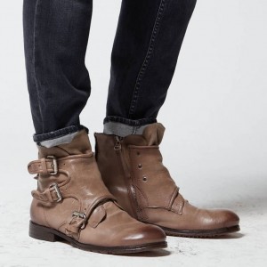 A.S.98 Clash 401202 Ankle boots Heren Grijs | BE-DMRWNB284