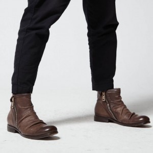 A.S.98 Clash 401216 Ankle boots Heren Chocola | BE-XMFWHN209