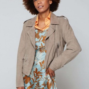 A.S.98 Leren Katy Jassen Dames Grijs | BE-PHDCKU146