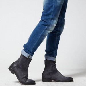 A.S.98 Mason Ankle boots Heren Zwart | BE-EGZXAV604