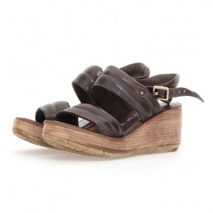 A.S.98 Neely Sandalen Dames Chocola | BE-CMXGSZ570