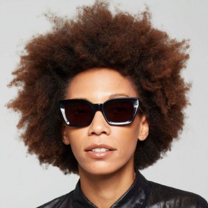 A.S.98 Ronnie Zonnebril Dames Zwart | BE-ZLDVUK790