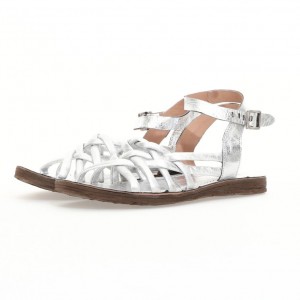 A.S.98 Rylee Sandalen Dames Zilver | BE-BTOLYC317