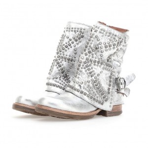 A.S.98 Shana Ankle boots Dames Zilver | BE-AXQGMD094