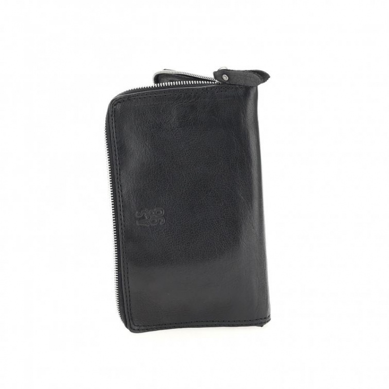A.S.98 101029 Portefeuille Unisex Zwart | BE-YUBXER537