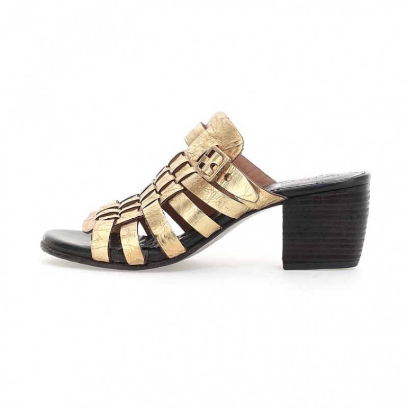 A.S.98 Abigayle Sandalen Dames Goud | BE-UQDIWO267
