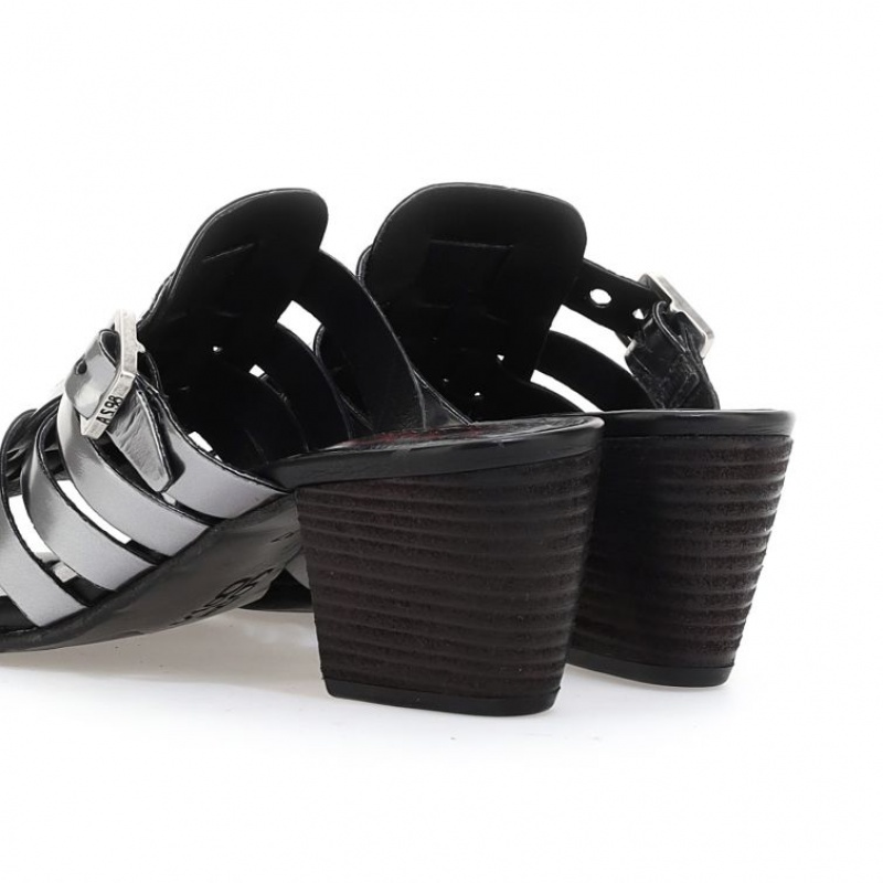 A.S.98 Abigayle Sandalen Dames Titanium | BE-RCFNPY098