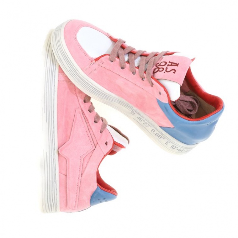 A.S.98 Adria Sneakers Dames Roze | BE-ZTNBPL631