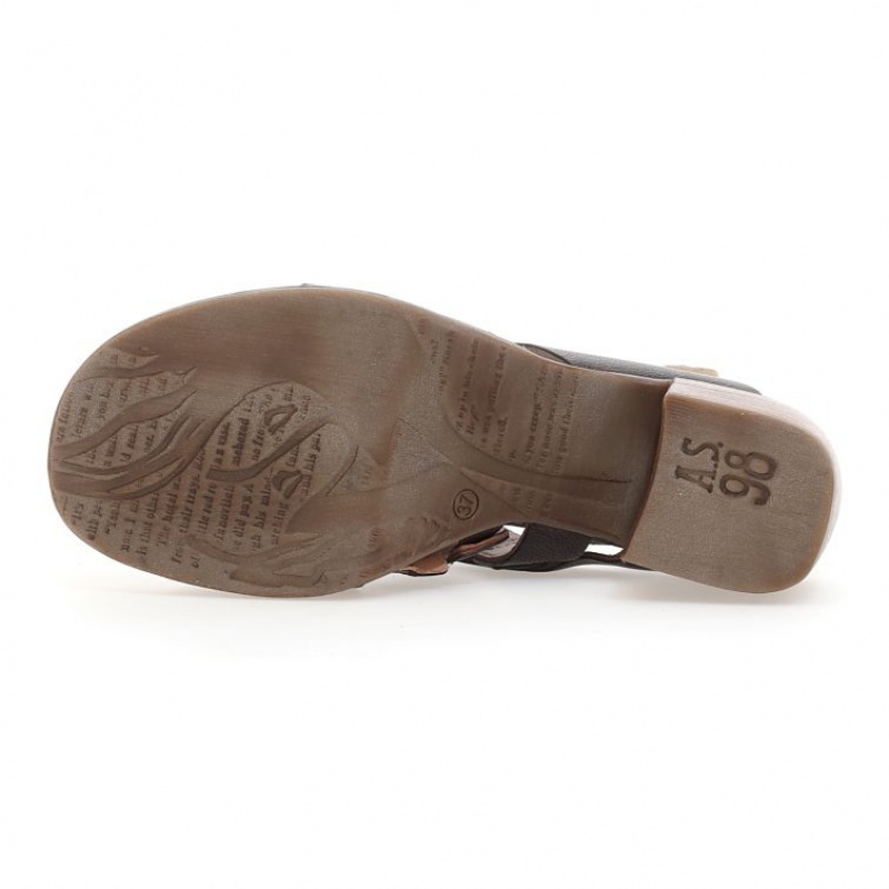 A.S.98 Aislin Sandalen Dames Chocola | BE-DIBAUM172