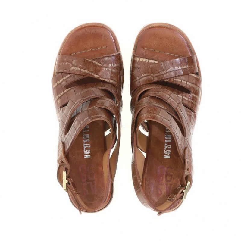 A.S.98 Aislin Sandalen Dames Khaki | BE-YZGKPO284