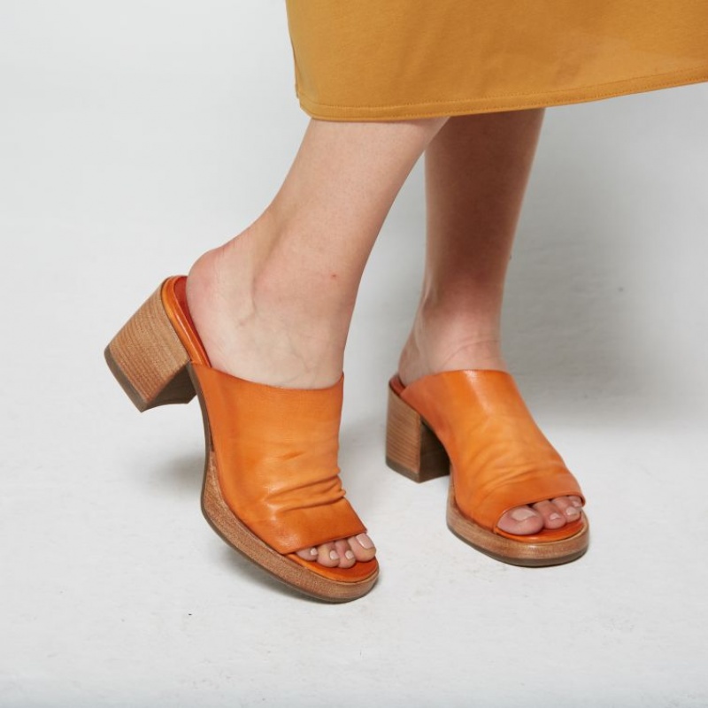 A.S.98 Aleesha Sandalen Dames Oranje | BE-FAHXQR234