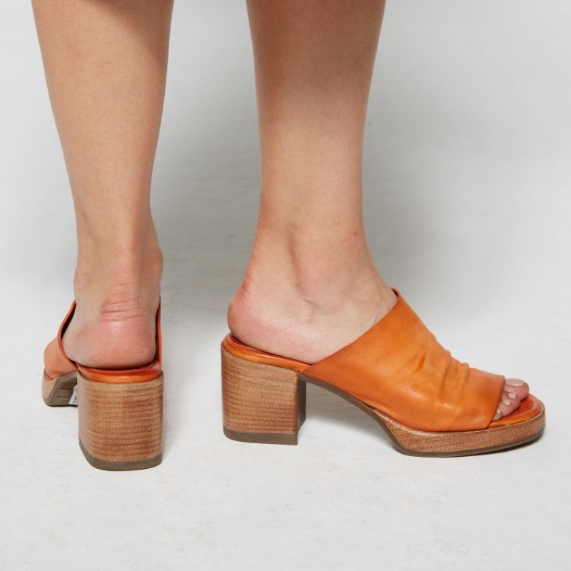 A.S.98 Aleesha Sandalen Dames Oranje | BE-FAHXQR234