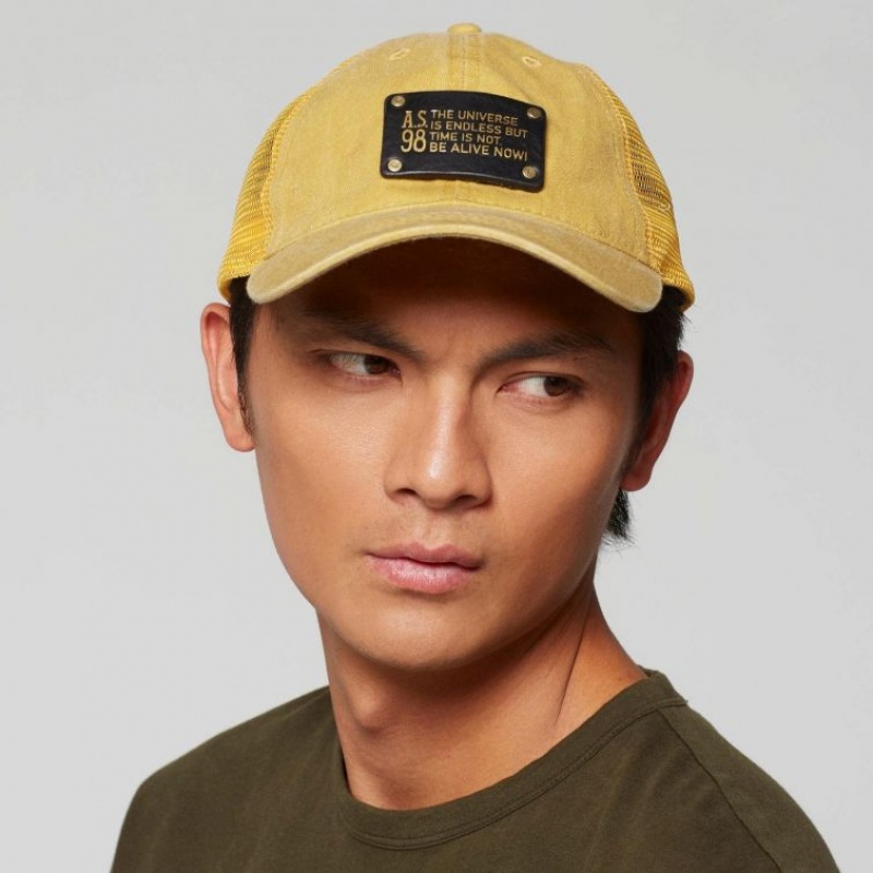 A.S.98 Alizee hats Heren Geel | BE-SHKZCD352