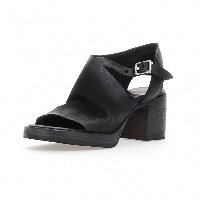 A.S.98 Amice Sandalen Dames Zwart | BE-SVNHWI963