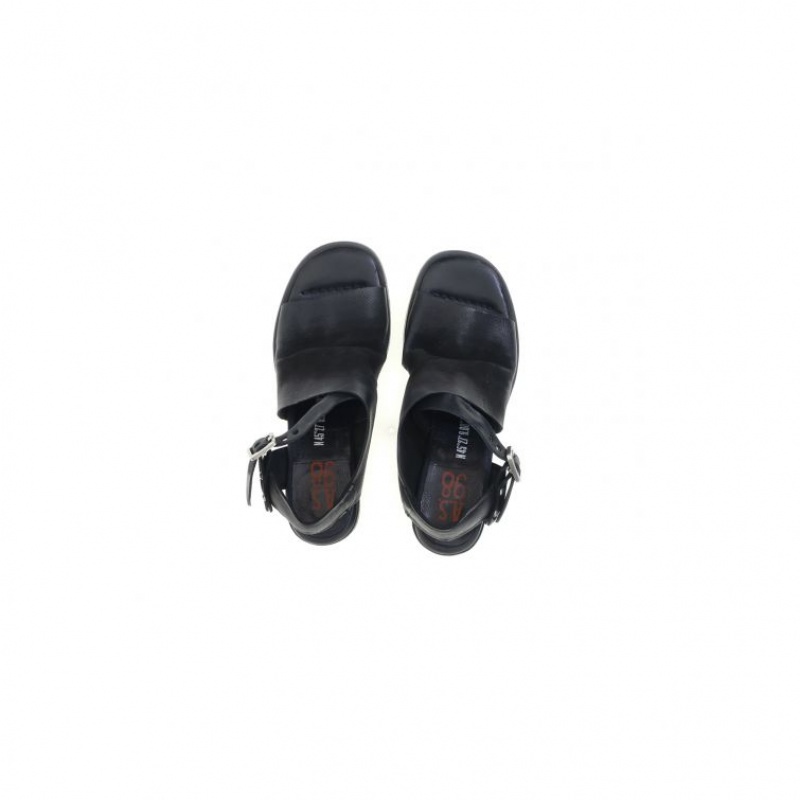 A.S.98 Amice Sandalen Dames Zwart | BE-SVNHWI963