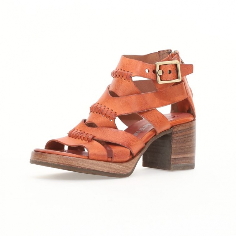 A.S.98 Andra Sandalen Dames Oranje | BE-JRBZOY613