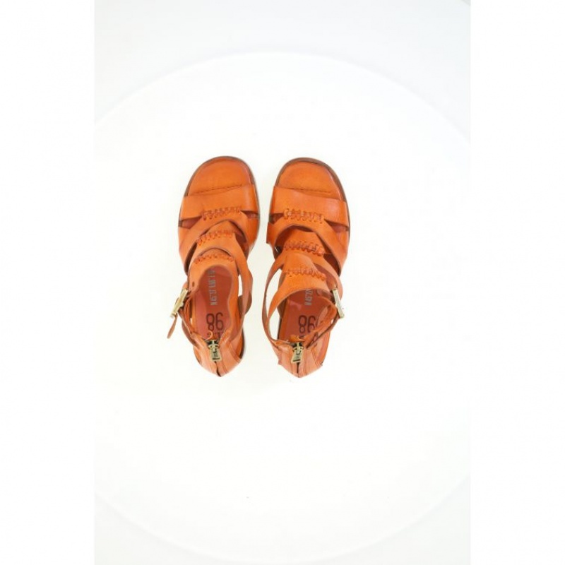 A.S.98 Andra Sandalen Dames Oranje | BE-JRBZOY613