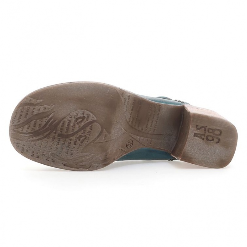 A.S.98 Angie Sandalen Dames Groen | BE-JPYCVG713