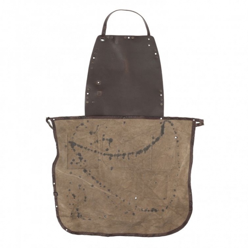 A.S.98 Apron Darin Tassen Unisex Khaki | BE-PBMXIC562