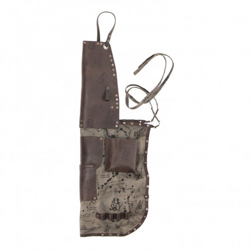 A.S.98 Apron Darin Tassen Unisex Khaki | BE-PBMXIC562