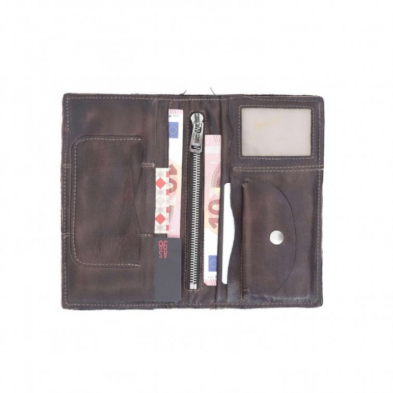 A.S.98 Austen Portefeuille Unisex Chocola | BE-OCRXMQ846