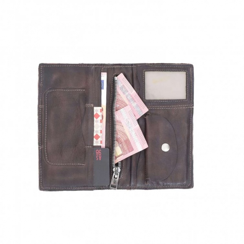 A.S.98 Austen Portefeuille Unisex Chocola | BE-OCRXMQ846