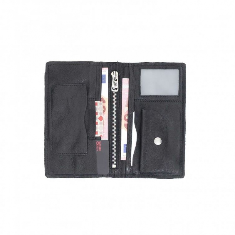 A.S.98 Austen Portefeuille Unisex Zwart | BE-BCOXZD612