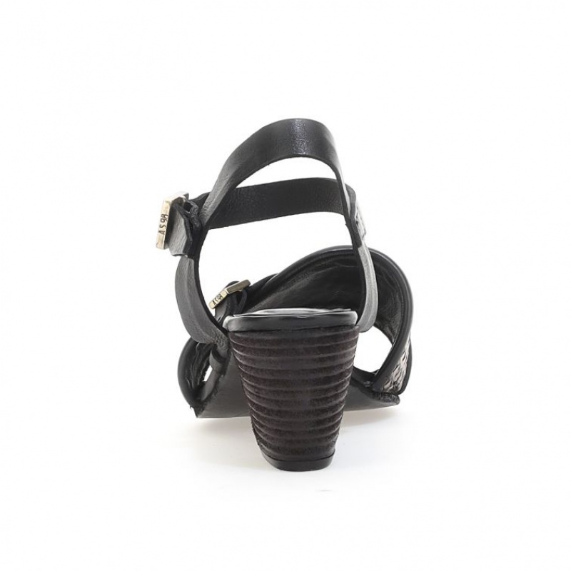 A.S.98 Ayden Sandalen Dames Zwart | BE-QZBHDW450