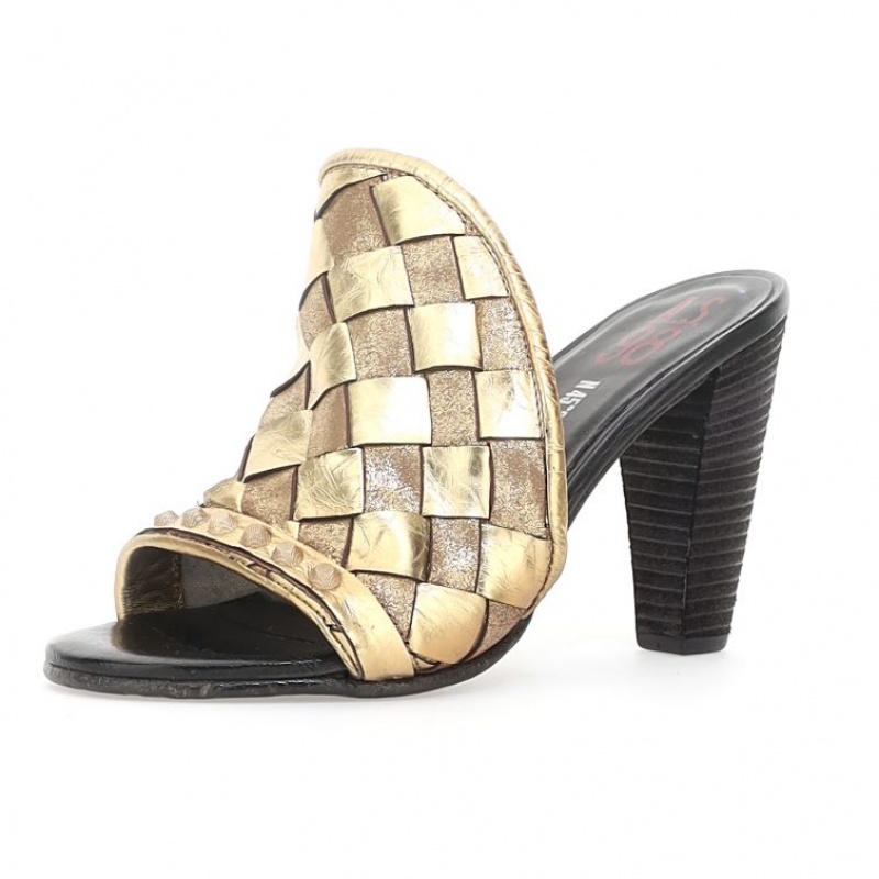 A.S.98 Bailee Sandalen Dames Goud | BE-IZESJY263
