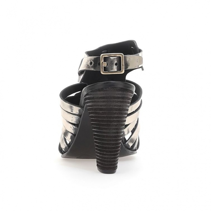A.S.98 Barb Sandalen Dames Platina | BE-XYGOKR716