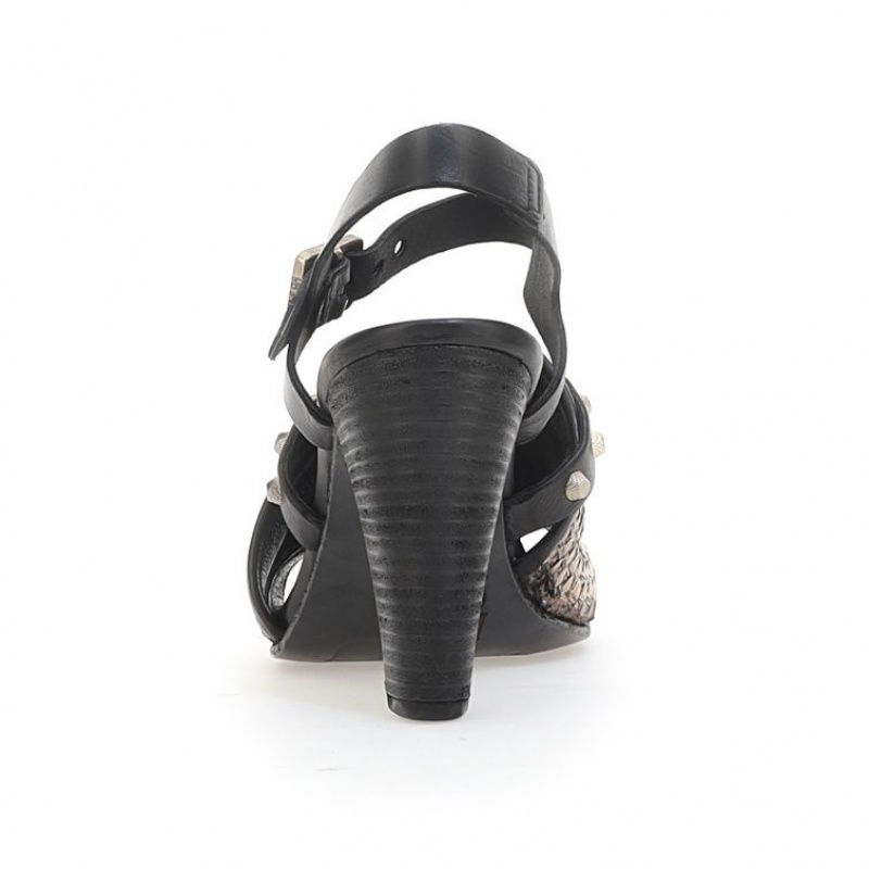 A.S.98 Becci Sandalen Dames Zwart | BE-XCKNIR632