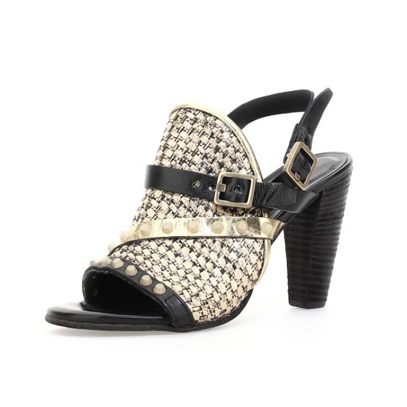 A.S.98 Beckah Sandalen Dames Zwart | BE-FPIRDN270
