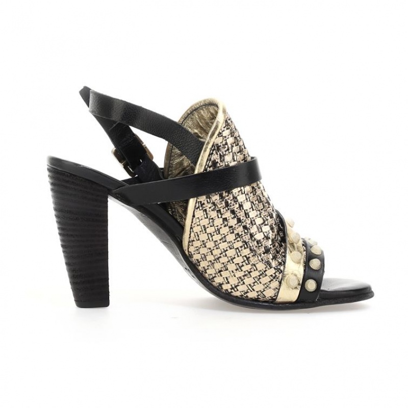 A.S.98 Beckah Sandalen Dames Zwart | BE-FPIRDN270