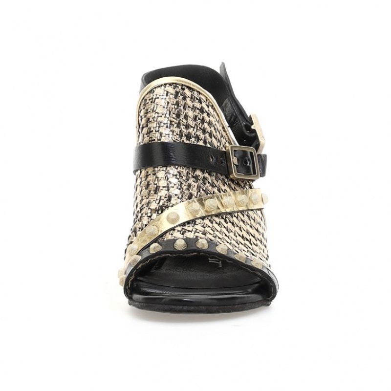 A.S.98 Beckah Sandalen Dames Zwart | BE-FPIRDN270