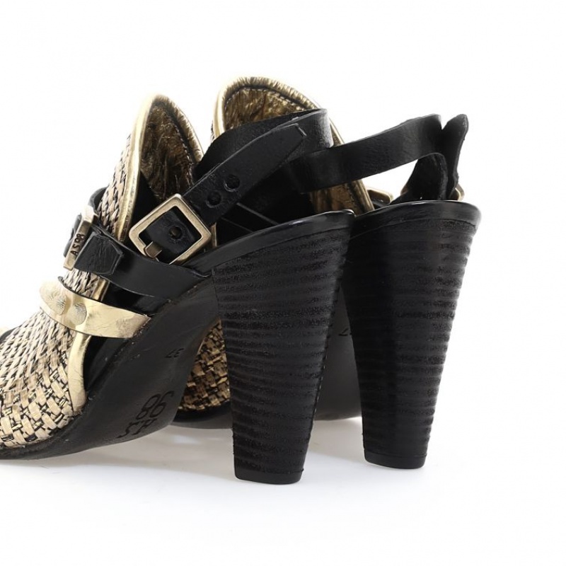 A.S.98 Beckah Sandalen Dames Zwart | BE-FPIRDN270