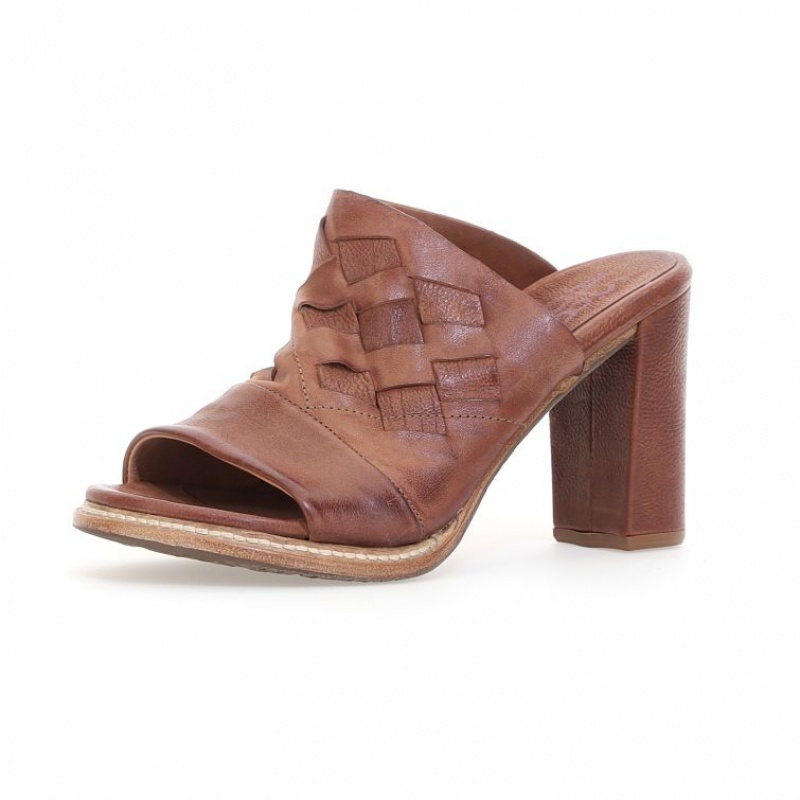A.S.98 Belen Sandalen Dames Khaki | BE-VFMCLP491