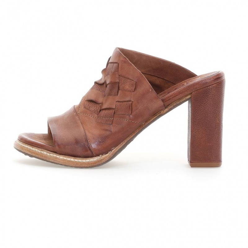A.S.98 Belen Sandalen Dames Khaki | BE-VFMCLP491