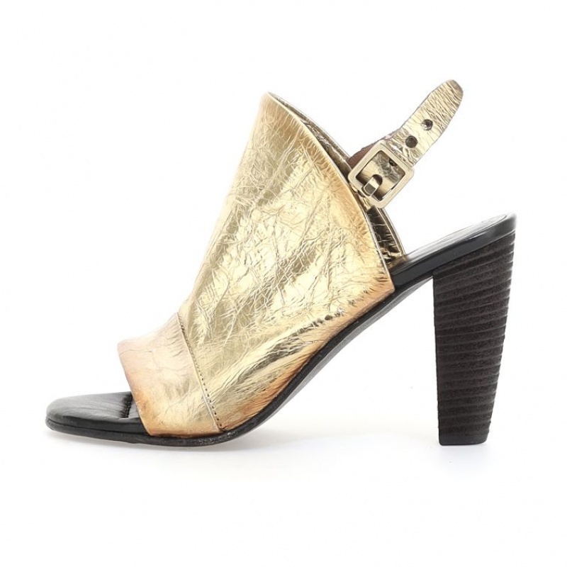 A.S.98 Bertha Sandalen Dames Goud | BE-XDOJBA308