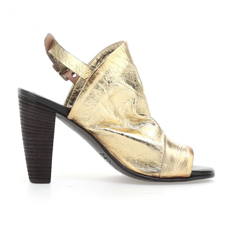 A.S.98 Bertha Sandalen Dames Goud | BE-XDOJBA308