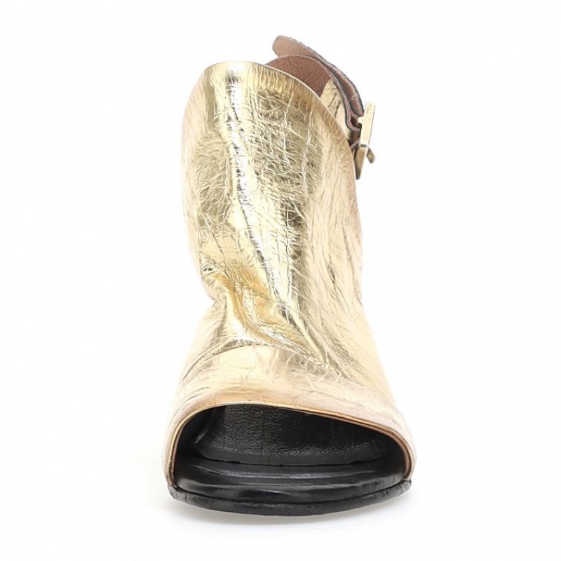 A.S.98 Bertha Sandalen Dames Goud | BE-XDOJBA308