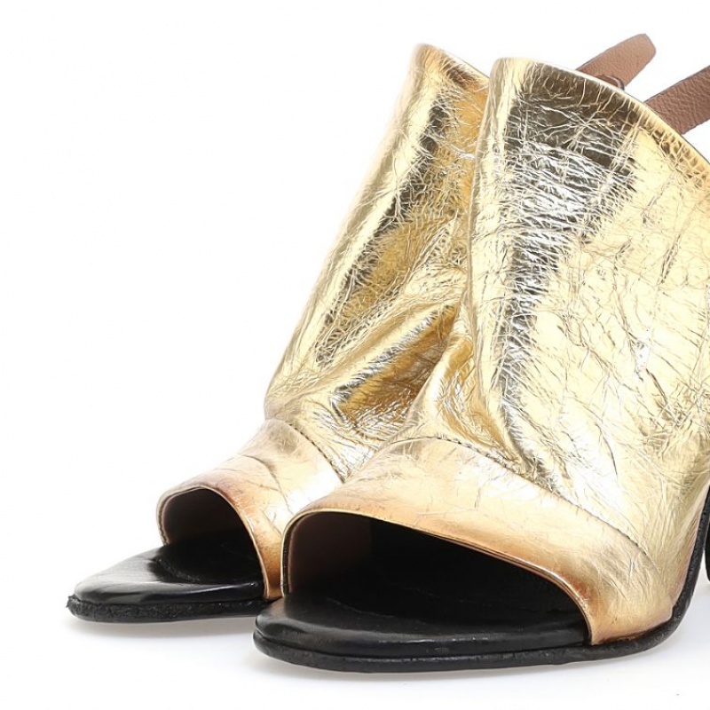 A.S.98 Bertha Sandalen Dames Goud | BE-XDOJBA308