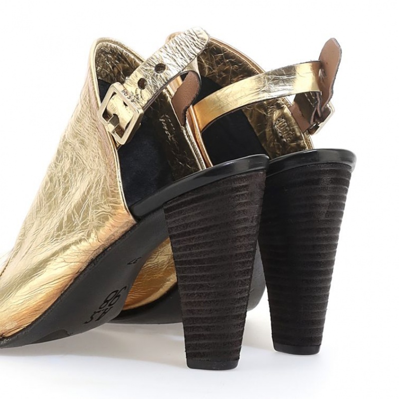 A.S.98 Bertha Sandalen Dames Goud | BE-XDOJBA308