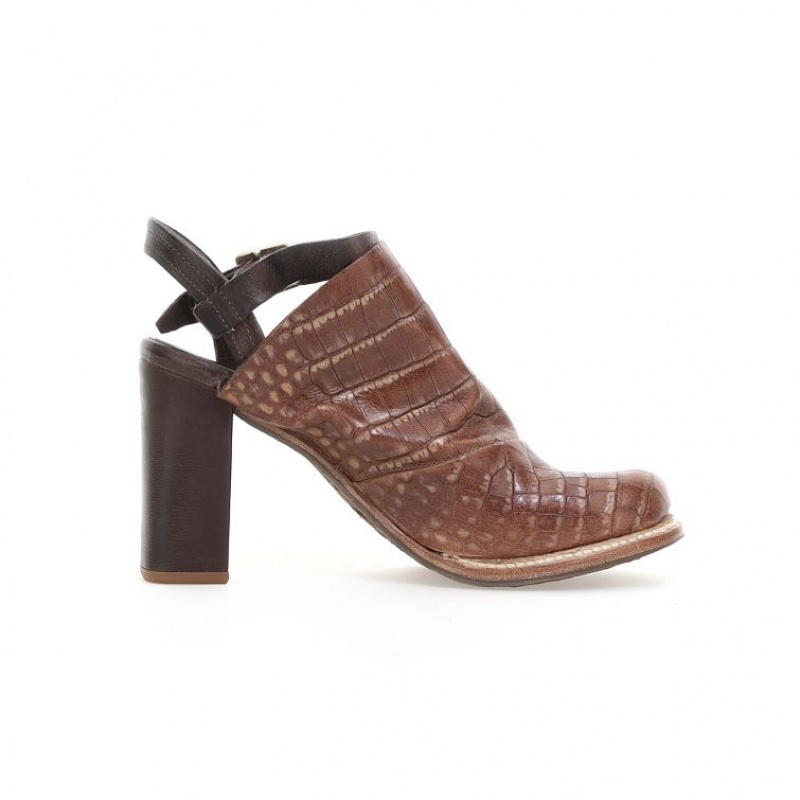 A.S.98 Blanca Sandalen Dames Khaki | BE-NIHPFT120