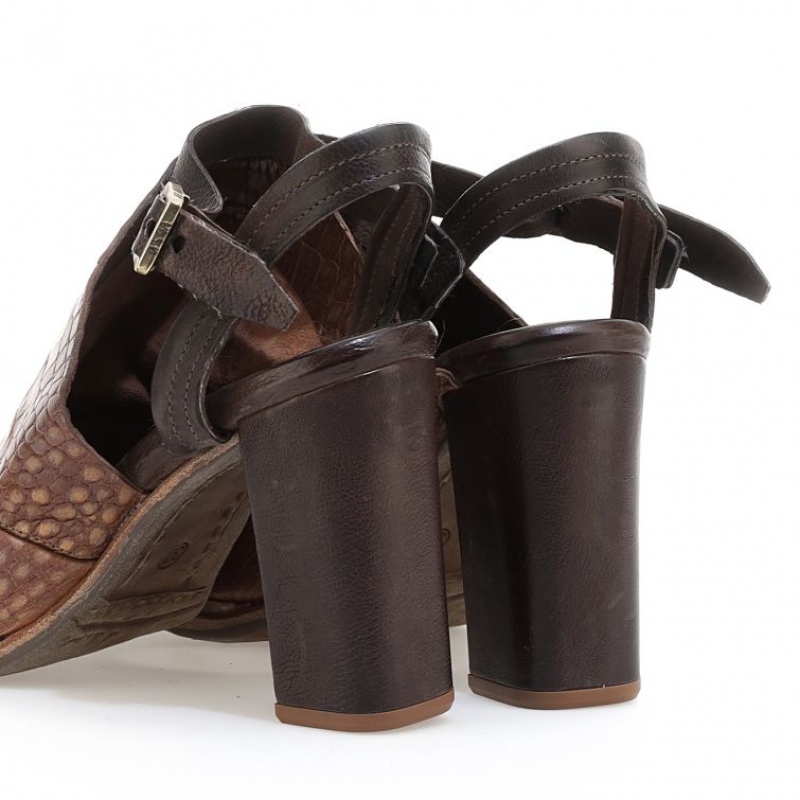 A.S.98 Blanca Sandalen Dames Khaki | BE-NIHPFT120