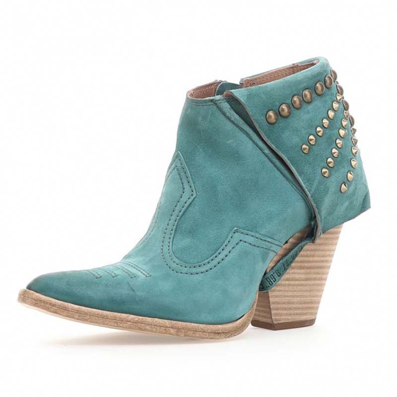 A.S.98 Blondie Ankle boots Dames Groen | BE-IDZCEQ639