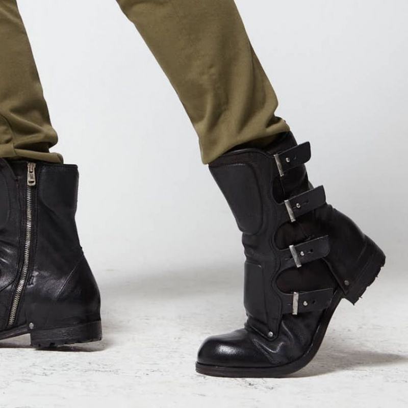 A.S.98 Boots Shield 409204 Ankle boots Heren Zwart | BE-HYGMRA309